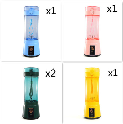 Portable USB Rechargeable Juicer Cup – 380ml Personal Blender