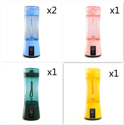 Portable USB Rechargeable Juicer Cup – 380ml Personal Blender