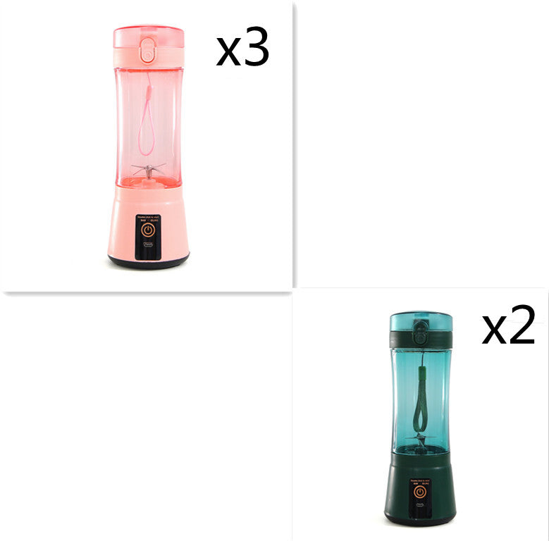 Portable USB Rechargeable Juicer Cup – 380ml Personal Blender