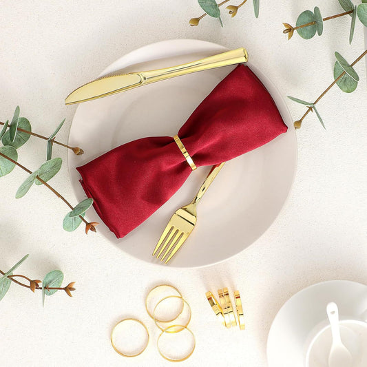 Cross-border Ring Napkin Buckle Gold Fashion Napkin Ring Hotel Table Setting