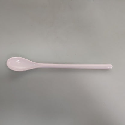 Colored Plastic Long Handle Coffee Spoon Melamine Stirring Spoon Soup Spoon Spoon Stainless Steel Tableware Wholesale