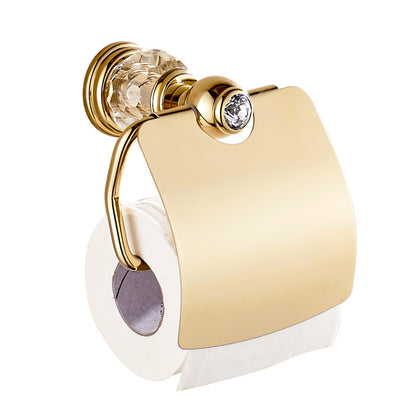 Toilet Paper Towel Holder Hand Box Paper Roll Holder Toilet Paper Towel Holder Gold