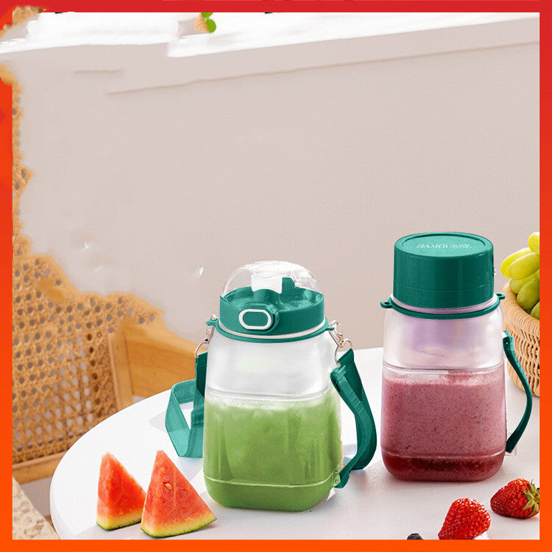 Portable Juicer Cup – 60W Rechargeable Juicing Blender (801–1000ml)