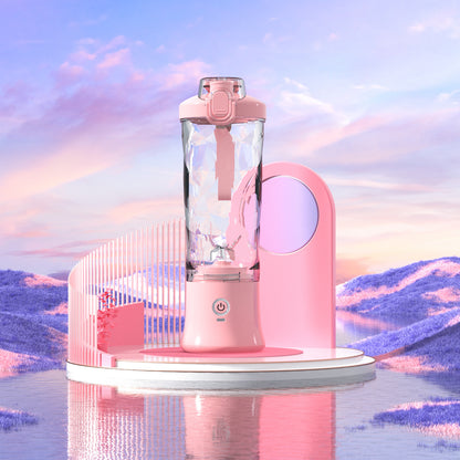 Portable Personal Blender Juicer – 6-Blade Mini Smoothie & Shake Maker