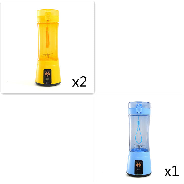 Portable USB Rechargeable Juicer Cup – 380ml Personal Blender