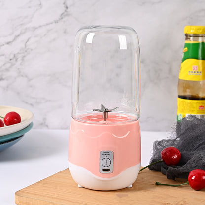 Portable Rechargeable Juicer Cup – 400ml Blender (18000RPM)