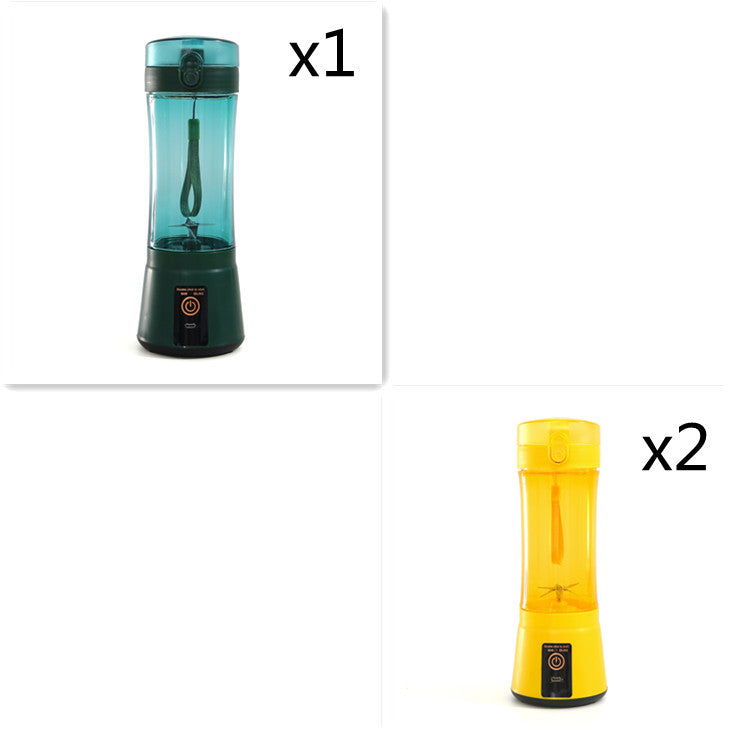 Portable USB Rechargeable Juicer Cup – 380ml Personal Blender