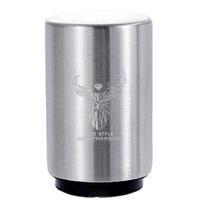 Stainless steel beer bottle opener press type