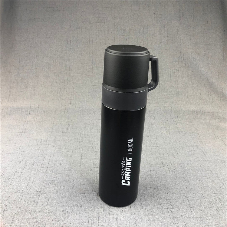 Creative Simple 304 Stainless Steel Vacuum Outdoor Sports Warm-keeping Water Cup
