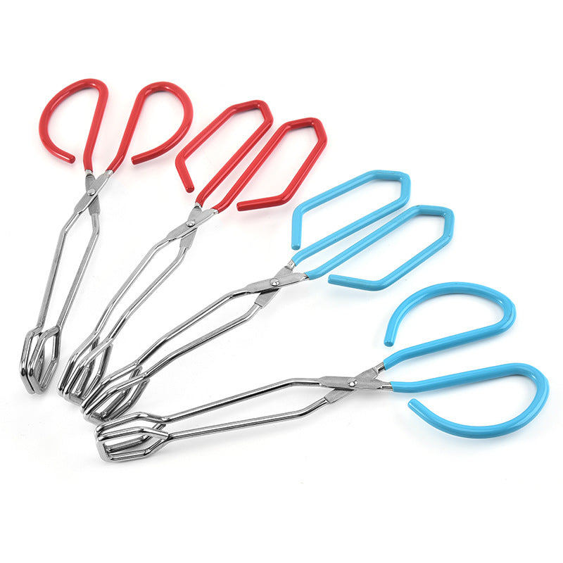 11-inch Barbecue Tongs Stainless Steel Food Tongs With A Thickened Design