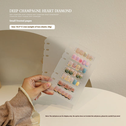 Wear Storage Nail Art Style  Book