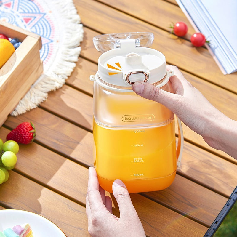 Portable Juicer Cup – 60W Rechargeable Juicing Blender (801–1000ml)