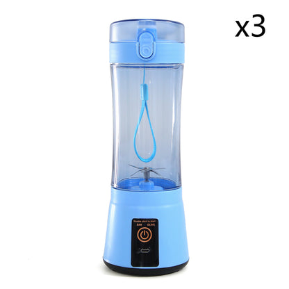 Portable USB Rechargeable Juicer Cup – 380ml Personal Blender