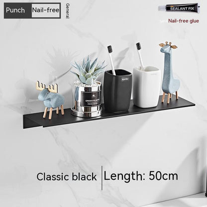 Punch-free Kitchen Balcony Wash Basin Vanity Storage Rack