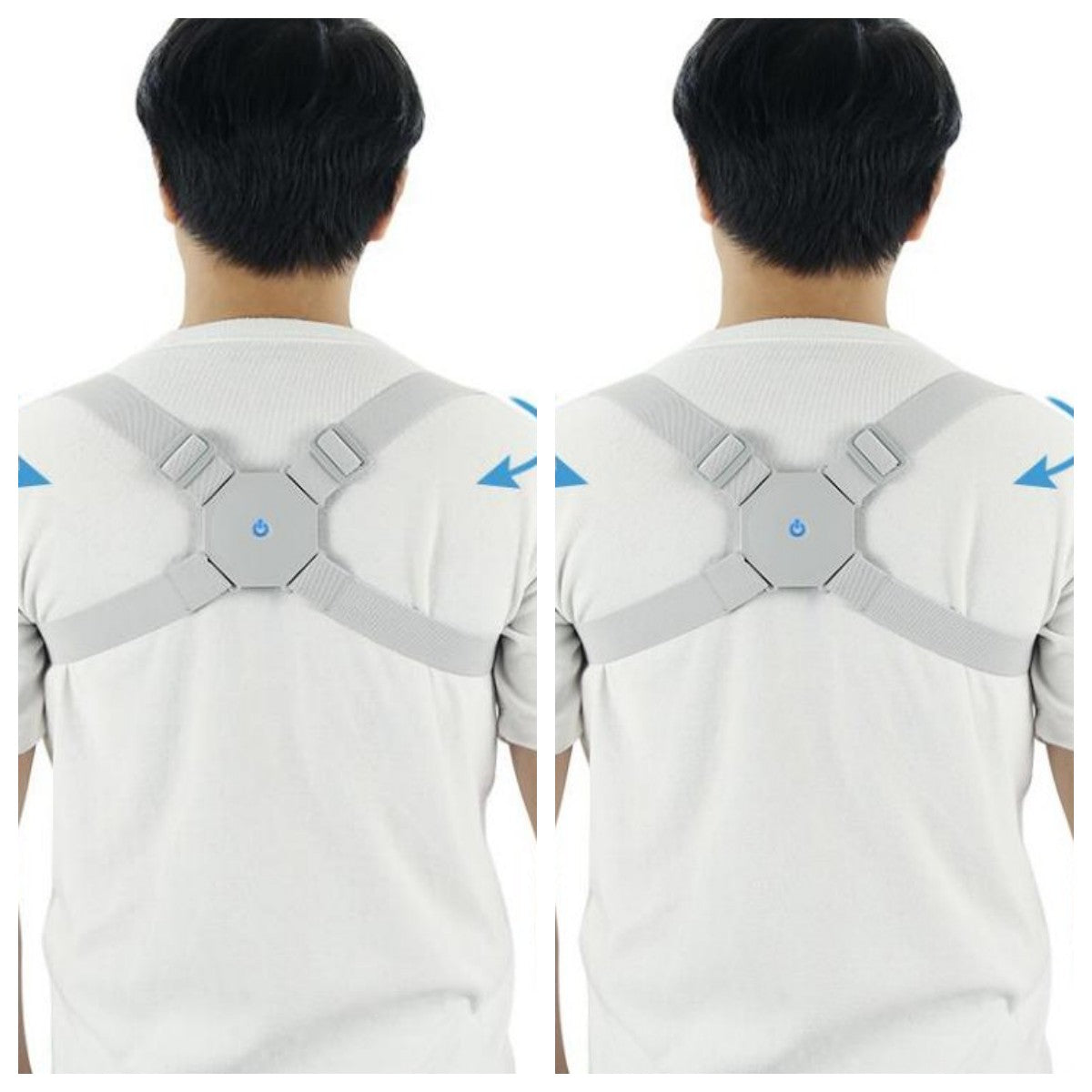 Adjustable Smart Back Support with Posture Reminder