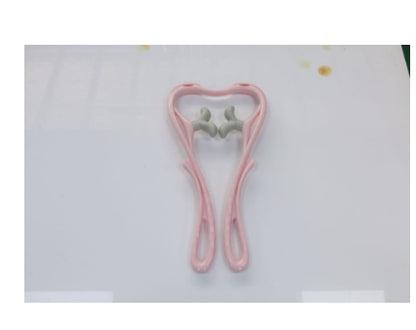 Multifunctional Manual Six-Wheel Neck Massage Roller Tool