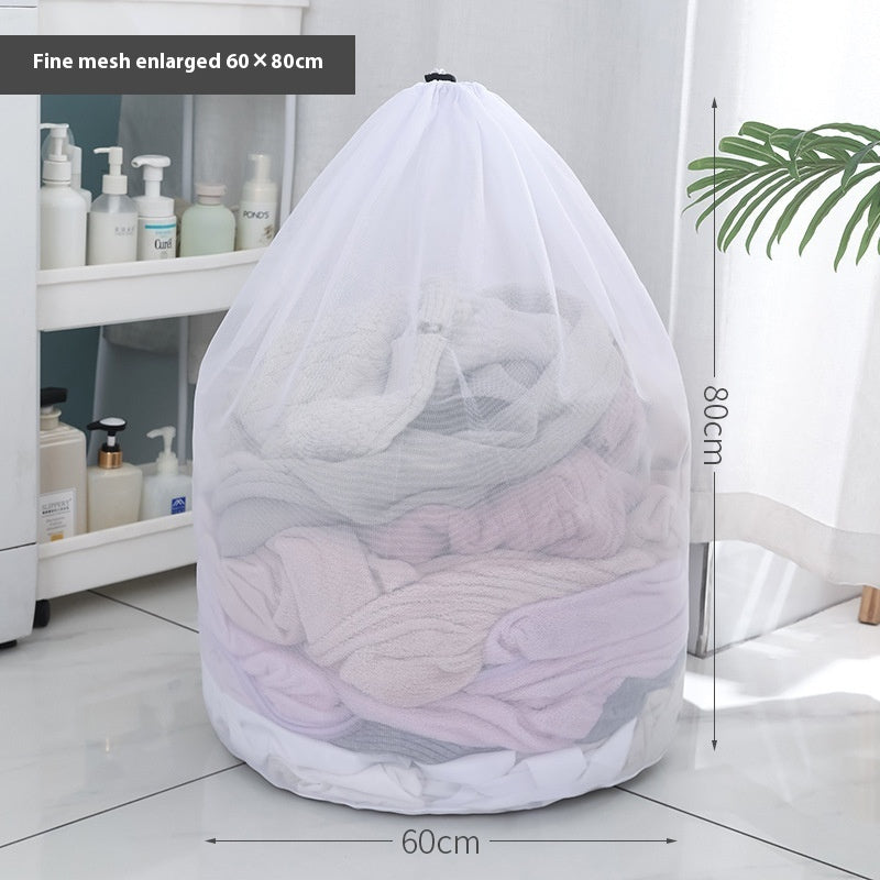 Drawstring Laundry Bag Fine Mesh Thick Thick Drawstring
