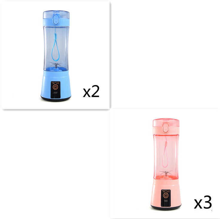 Portable USB Rechargeable Juicer Cup – 380ml Personal Blender