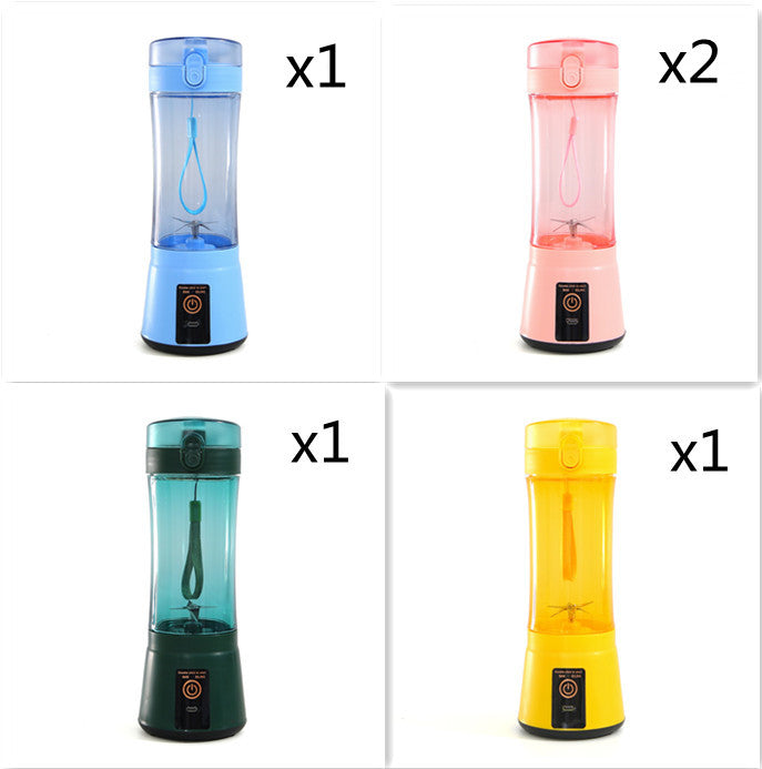 Portable USB Rechargeable Juicer Cup – 380ml Personal Blender